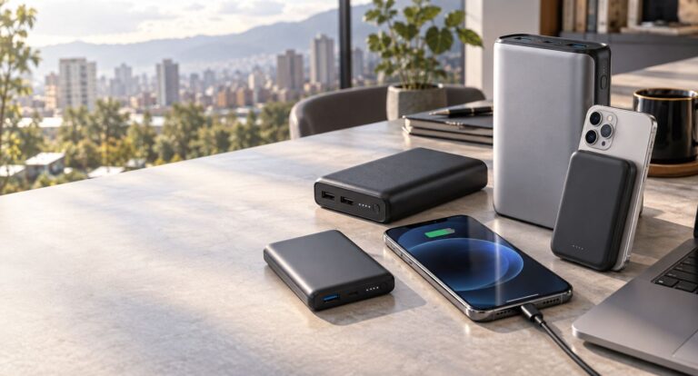 Mejores power banks para Colombia en 2026 con celular y portátil